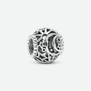 Pandora Openwork Sun, Stars & Moon Charm